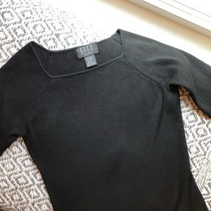 City Silk | square knit top